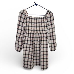 Girls Wonder Nation Plaid Dress Size 10/12